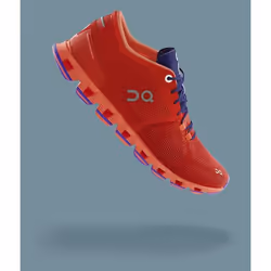 On Cloud X athletic shoes Female Red