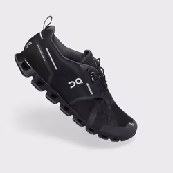 On Cloud, Running, Female, Adult, Black, Monochromatic, Lace-up closure