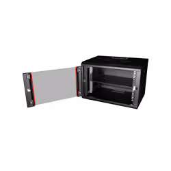 ROLINE 19-inch shelf 2 U 350 T, 25kg load capacity black