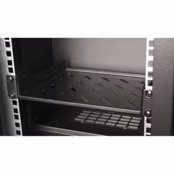 ROLINE 10-inch shelf 1 U, 200 T black