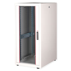 ROLINE 19-inch network cabinet Basic 26 U, 600x800 WxD glass door grey