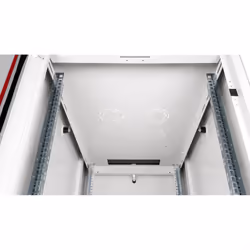 ROLINE 19-inch network cabinet Basic 42 U, 600x1000 WxD glass door grey