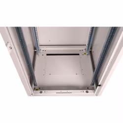ROLINE 19-inch network cabinet Basic 42 U, 600x600 WxD glass door grey