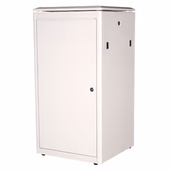 ROLINE 19-inch Network Cabinet Pro 22 U, 600x600 WxD glass door grey