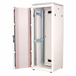 ROLINE 19-inch Network Cabinet Pro 32 U, 600x600 WxD glass door grey