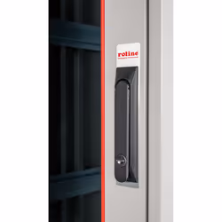 ROLINE 19-inch network cabinet Pro 32 U, 800x800 WxD glass door grey