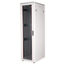 ROLINE 19-inch Network Cabinet Pro 42 U, 600x800 WxD glass door grey