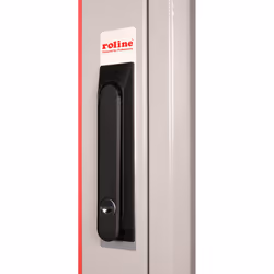 ROLINE 19-inch Network Cabinet Pro 42 U, 600x800 WxD glass door grey