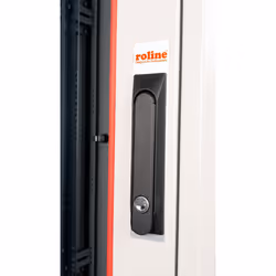 ROLINE 19-inch Network Cabinet Pro 47 U, 600x600 WxD glass door grey
