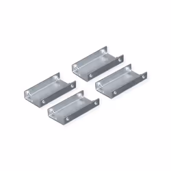 ROLINE Baying kit for cabinets, Baying kit, Steel, Steel, 96 mm, 45 mm, 15 mm