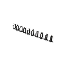ROLINE Cable management bracket, 44x60mm black 10 pieces