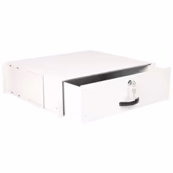 ROLINE 19-inch keyboard drawer 3 U, 400 T lockable grey