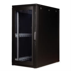 ROLINE 19-inch server rack Pro 26 U, 600x1000 WxD black Perspex