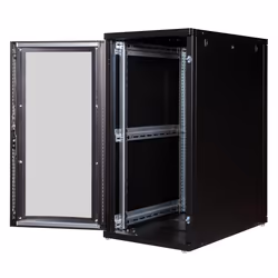ROLINE 19-inch server rack Pro 26 U, 600x1000 WxD black Perspex