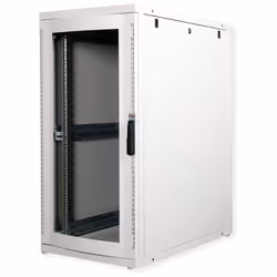 ROLINE 19-inch server rack Pro 26 U, 600x1000 WxD grey Plexiglas, Freestanding rack, 26U, 1000 kg, Adjustable feet, 79 kg, Gr ...