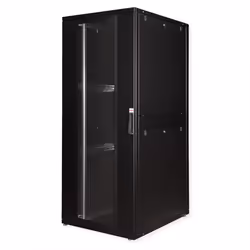 ROLINE 19-inch server rack Pro 42 U, 800x1000 WxD black, Freestanding rack, 42U, 1000 kg, Adjustable feet, 125.8 kg, Black