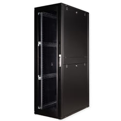 ROLINE 19-inch server rack Pro 42 U, 600x1000 WxD black Perspex