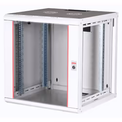 ROLINE 19-inch wall-mounted housing Pro 12 U, 600x600 WxD grey