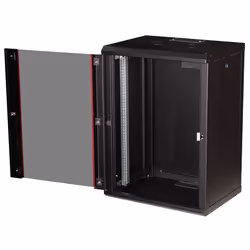 ROLINE 19-inch wall-mounted housing Pro 16 U, 600x450 WxD black