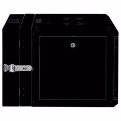ROLINE 19 inch wall-mounted housing Pro 7 U 600x600 WxD two-part swivelling black