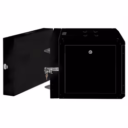 ROLINE 19 inch wall-mounted housing Pro 7 U 600x600 WxD two-part swivelling black
