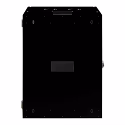 ROLINE 19-inch wall-mounted housing Pro 16 U, 600x600 WxD two-piece swivelling black