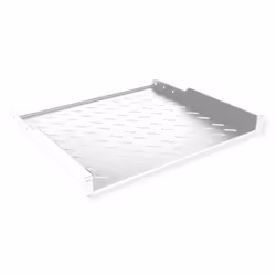 ROLINE 19-inch shelf 1 U 400 T, 15kg load capacity grey, Rack shelf, Grey, Steel, 15 kg, 1U, 482 mm
