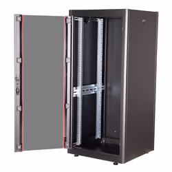 ROLINE 19-inch network cabinet Basic 26 U, 600x800 WxD glass door black