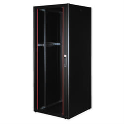 ROLINE 19-inch Network Cabinet Basic 42U, 800x800 WxD glass door black