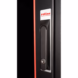 ROLINE 19-inch network cabinet Pro 22 U, 600x800 WxD glass door black