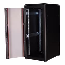 ROLINE 19-inch Network Cabinet Pro 26 U, 600x800 WxD Glass door black