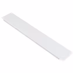 ROLINE 19-inch blanking panel 2U grey, Blind panel, Grey, Steel, 2U, 480 mm, 89 mm