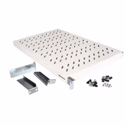 ROLINE 19-inch shelf 1 U, adjustable 770 T 50 kg grey