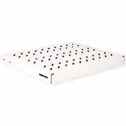 ROLINE 19-inch shelf 1 U, 350 T 50 kg grey, Rack shelf, Grey, Steel, 50 kg, 1U, 48.3 cm (19")