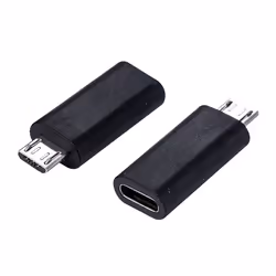 VALUE 12.99.3192 cable gender changer Micro-USB B USB-C Black