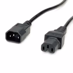 VALUE 19.99.1123, 3 m, C14 coupler, C15 coupler, 250 V