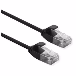 ROLINE 21.15.3956, 3 m, Cat6a, U/UTP (UTP), RJ-45, RJ-45, Black