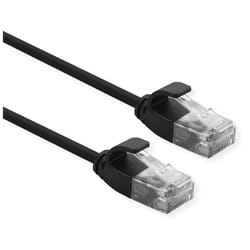 ROLINE 21.15.3956 networking cable Black 3 m Cat6a U/UTP (UTP)