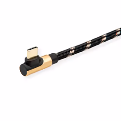 ROLINE 11.02.9060 USB cable USB 2.0 0.8 m USB A USB C Black, Gold