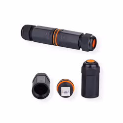 CAT. 6a coupler for easily connecting or extending patch cables in industrial environments to protect the connection from dus ...