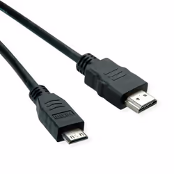 ROLINE 11445580 HDMI cable 2 m HDMI Type A (Standard) HDMI Type C (Mini) Black