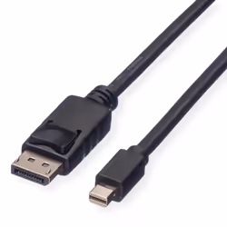 ROLINE 11445636, 3 m, DisplayPort, Mini DisplayPort, Male, Male, 2560 x 1600 pixels