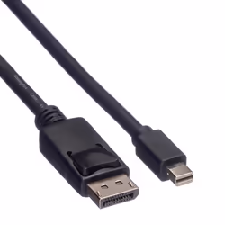 ROLINE 11445636 3 m DisplayPort Mini DisplayPort Black