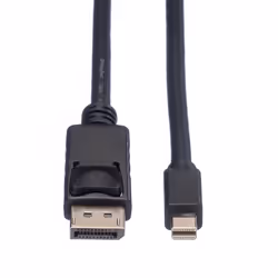ROLINE 11445636 3 m DisplayPort Mini DisplayPort Black