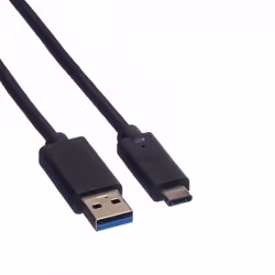 Secomp 11.44.9011 USB cable USB 3.2 Gen 1 (3.1 Gen 1) 1 m USB A USB C Black