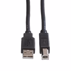 Secomp 11.44.8818 USB cable USB 2.0 1.8 m USB A USB B Black