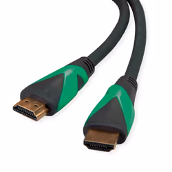 ROLINE 11.44.6011, 2 m, HDMI Type A (Standard), HDMI Type A (Standard), 3D, Black