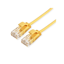 ROLINE GREEN 21.44.3927 networking cable Yellow 5 m Cat6a U/UTP (UTP)