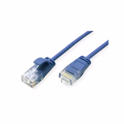 ROLINE GREEN 21.44.3940 networking cable Blue 0.15 m Cat6a U/UTP (UTP)