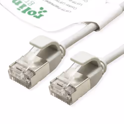 ROLINE GREEN 21.44.3300 networking cable Grey 0.15 m Cat6a U/FTP (STP)